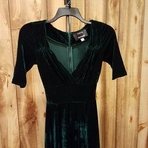 collectif x mc vixen match velvet midi dress